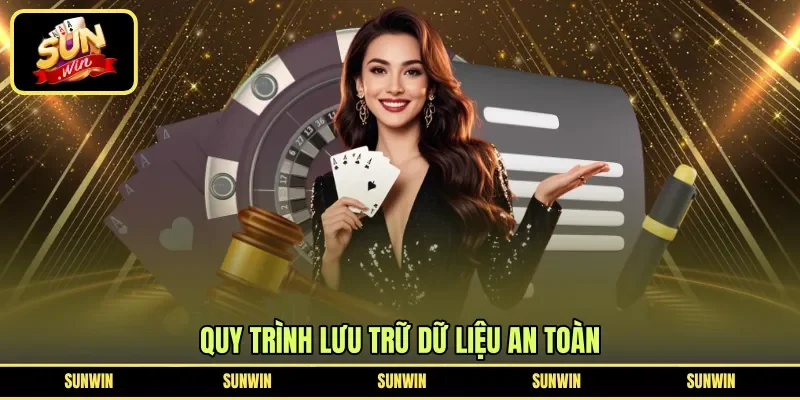 Quy trình lưu trữ dữ liệu an toàn